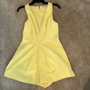 Yellow romper